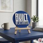 Build Different Motivational Desk Decor