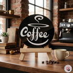 Coffee Theme Desk Decor | Modern Coffee Table Showpiece