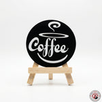 Coffee Theme Desk Decor | Modern Coffee Table Showpiece