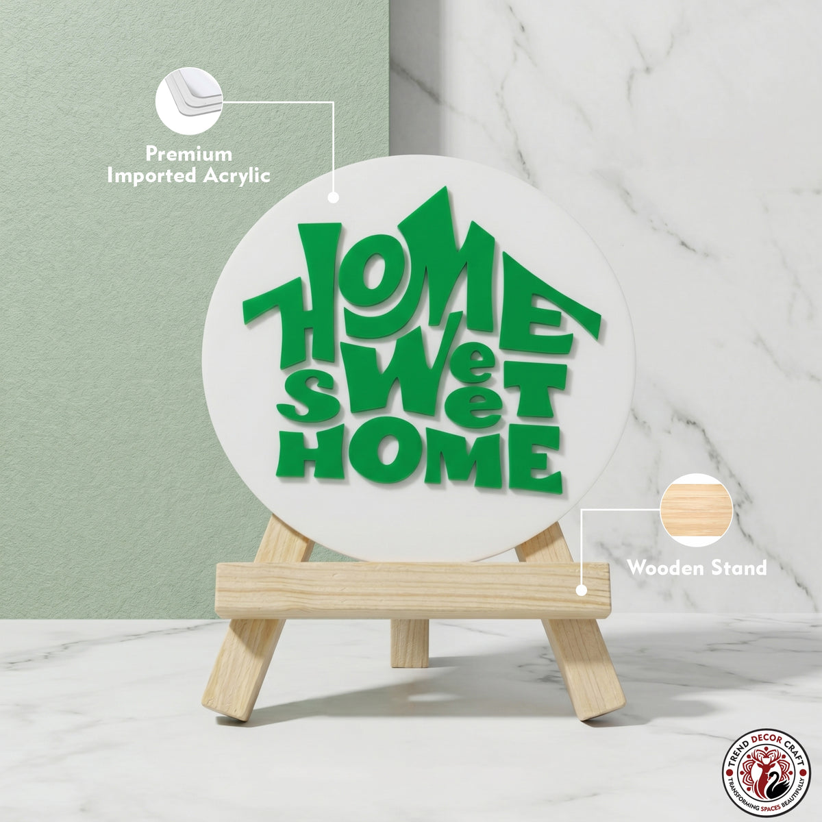 Home Sweet Home Desk Decor